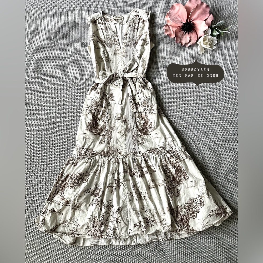 NICHOLAS Jordane Toile Floral Dress size 4